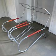 Set of midcentury 'Lido' sun lounge chairs, design Battista and Gino Giudici