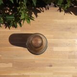 Glass vase signed Joma