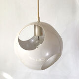 White metal hanging lamp