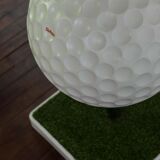 Sedie-Tee seat produced by Gufram in form of a golf ball set on a tee