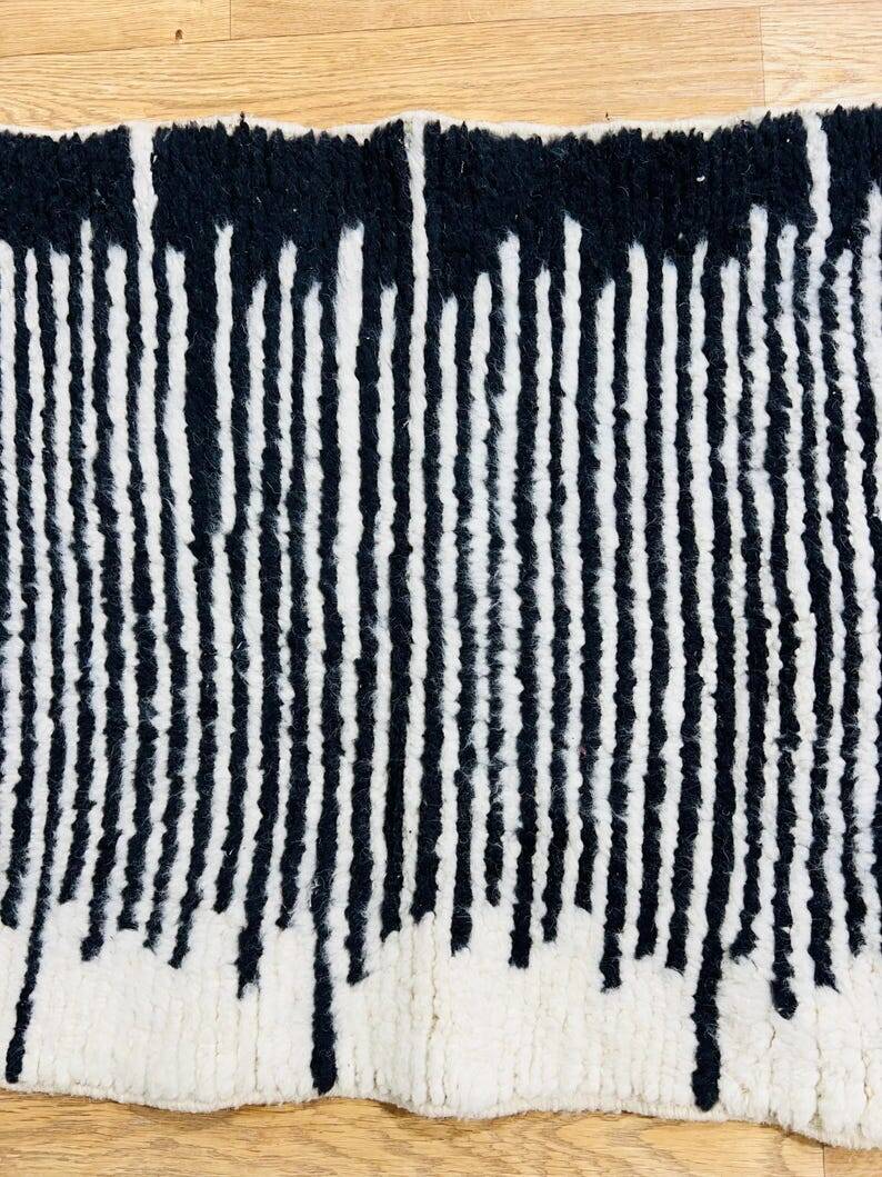 Handmade Moroccan hallway rug 350cm x 70cm