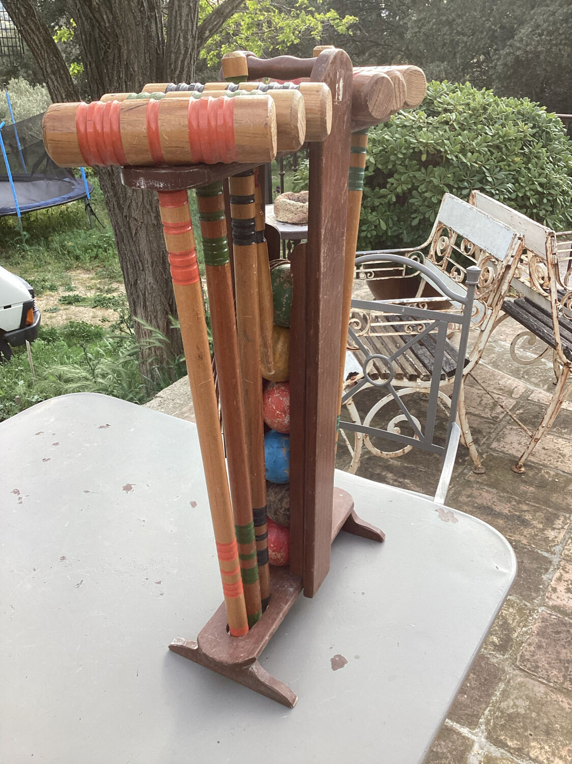 Vintage croquet games