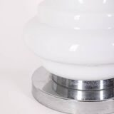 Large 60's vintage table lamp in murano glass