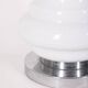 Large 60's vintage table lamp in murano glass