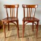 Duo de chaises bistrot Luterma années 30