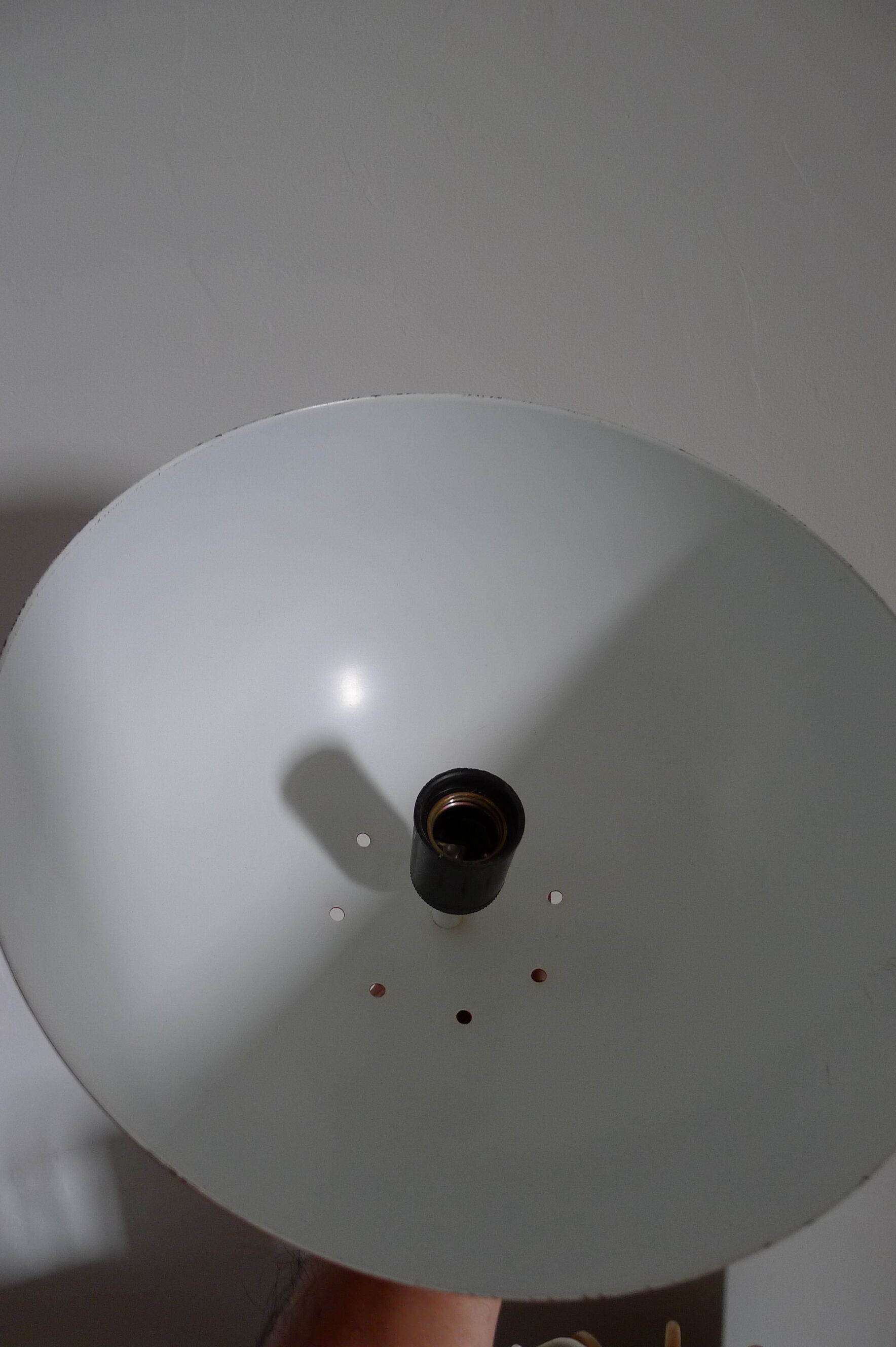 Suspension vintage orange