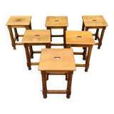 Set of 6 stools