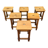 Ensemble de 6 tabourets