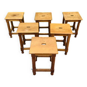 Set of 6 stools