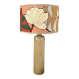 Vintage stoneware lamp