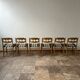 Mid-century oak danish dining chairs