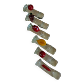 Blown glass knife rests