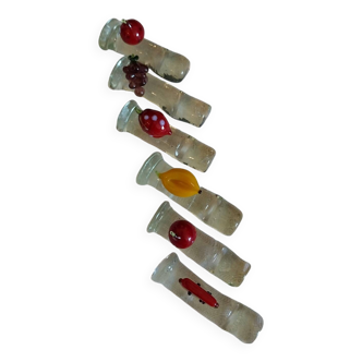 Blown glass knife rests