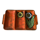 Plat tripartite en ceramique vintage