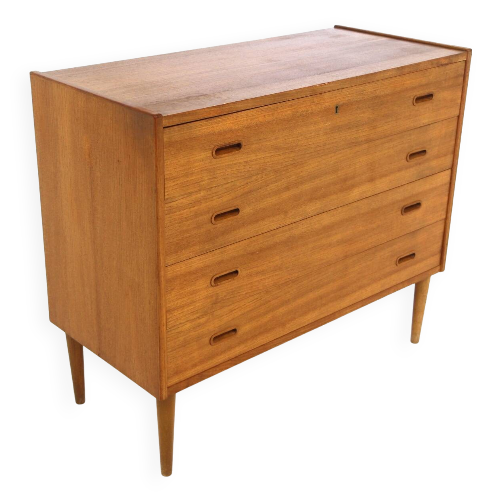 Commode scandinave en teck, Suède, 1950