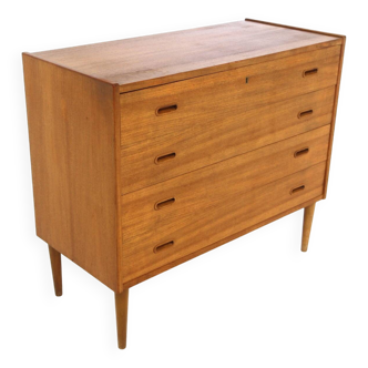 Commode scandinave en teck, Suède, 1950