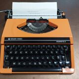 Silver Reed Silverette S Typewriter Orange