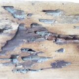Tabouret africain en bois