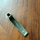 Art deco brass door handle
