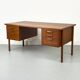 Danish teak desk with drawers, 1960s