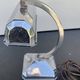 Small Pirouett Art Deco lamp with a chrome base.