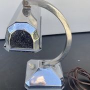 Petite lampe Pirouett Art Déco pied chromé