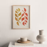 Painting on paper • M752 • signed Eawy