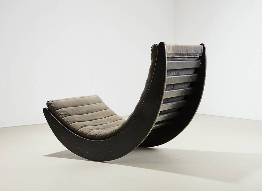 Verner Panton Relaxer 2 Rocking Chair for Rosenthal 1974