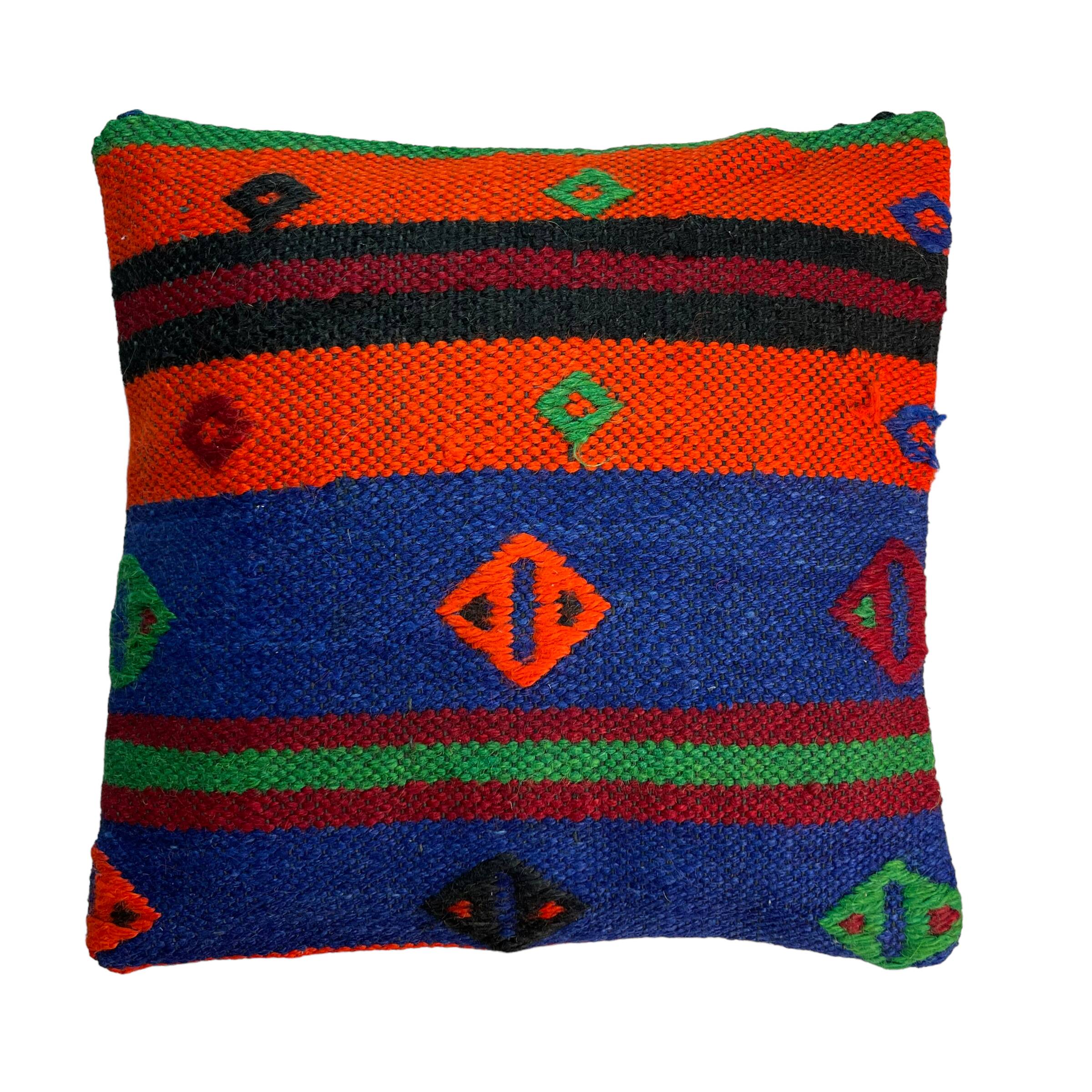HOUSSE DE COUSSIN KILIM TURC VINTAGE, 40 X 40 CM