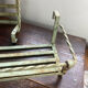 Wrought iron balcony planters