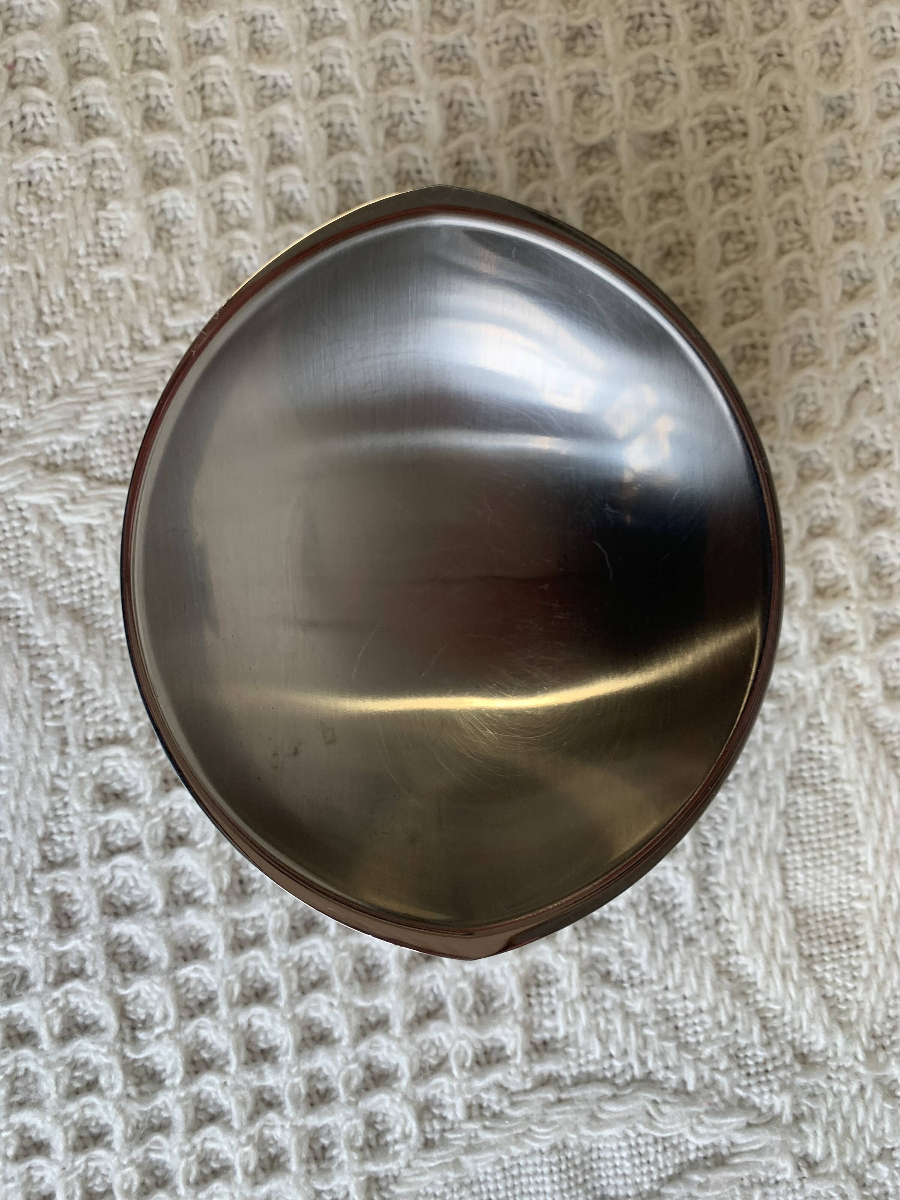 Coupelles à glace vintage en inox Guy Degrenne