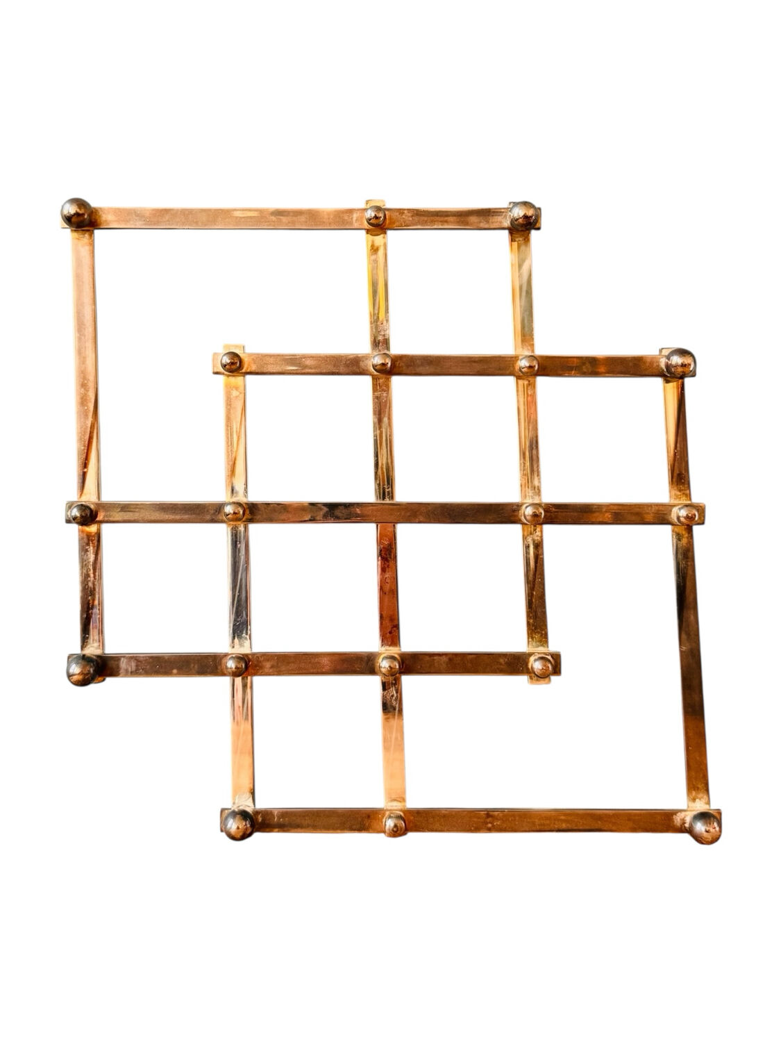 Extensible trivet Jacques Adnet