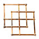 Extensible trivet Jacques Adnet