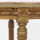 Louis XVI-style gilded wooden healing