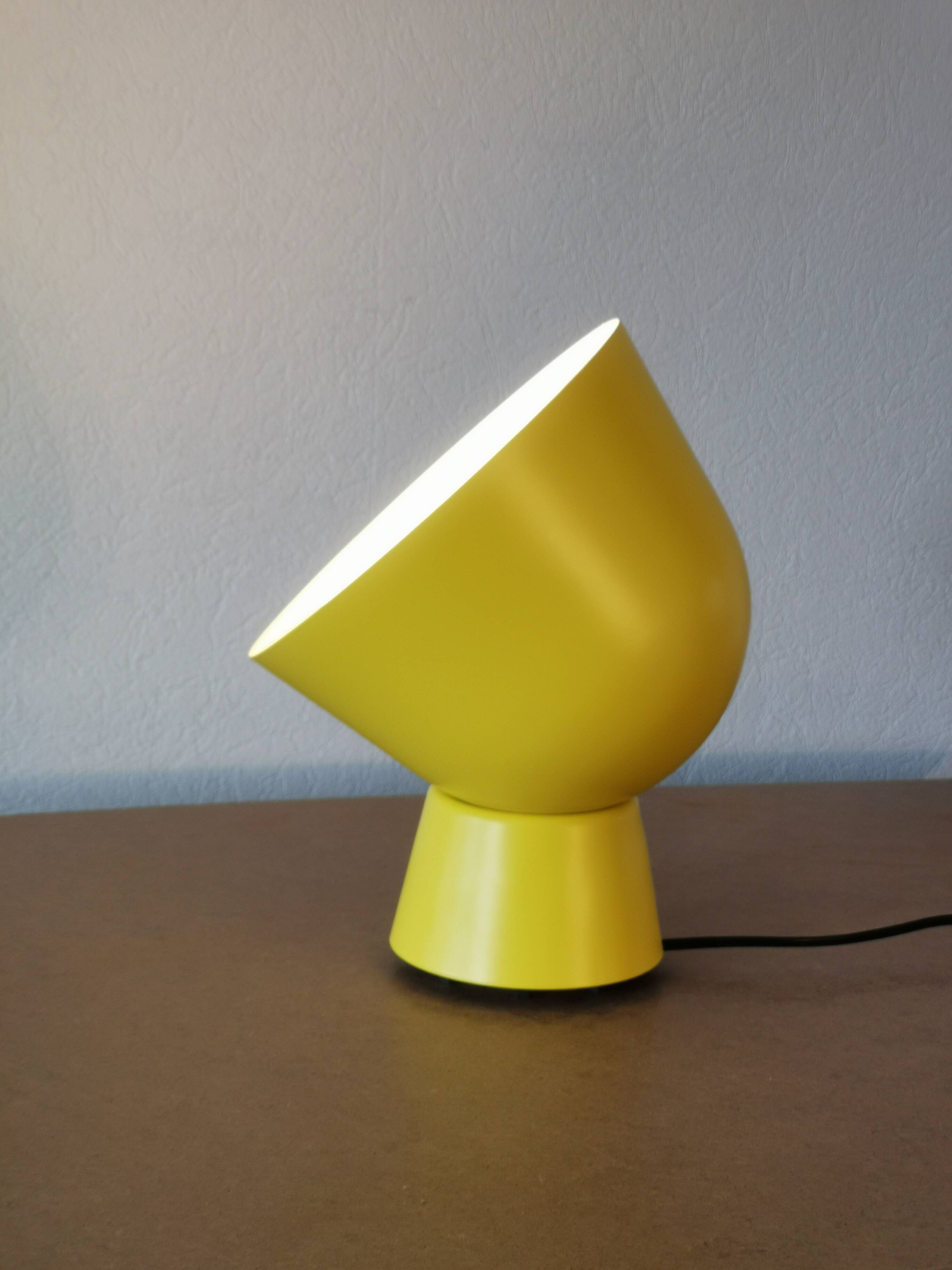 Ola Wihlborg yellow Scandinavian lamp or wall light for Ikea, 2017.