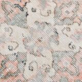Soft Pink Handmade Vintage Persian Rug, 219x314Cm