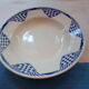 Assortiment de 18 assiettes anciennes bleues