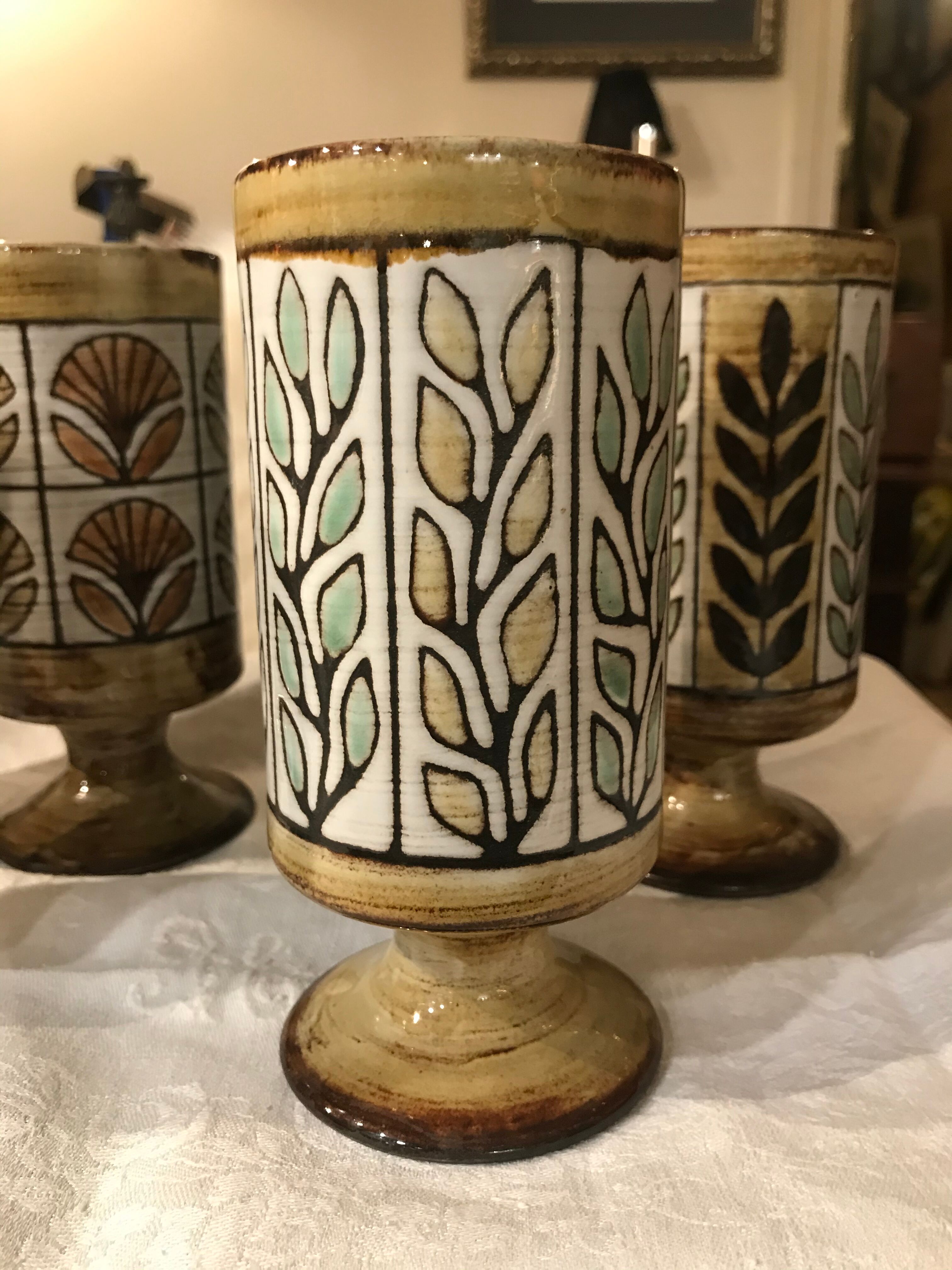Série de 6 mugs Vallauris Malarmey