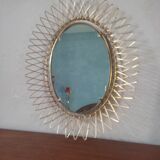 Retractable sun mirror, 34x27 cm