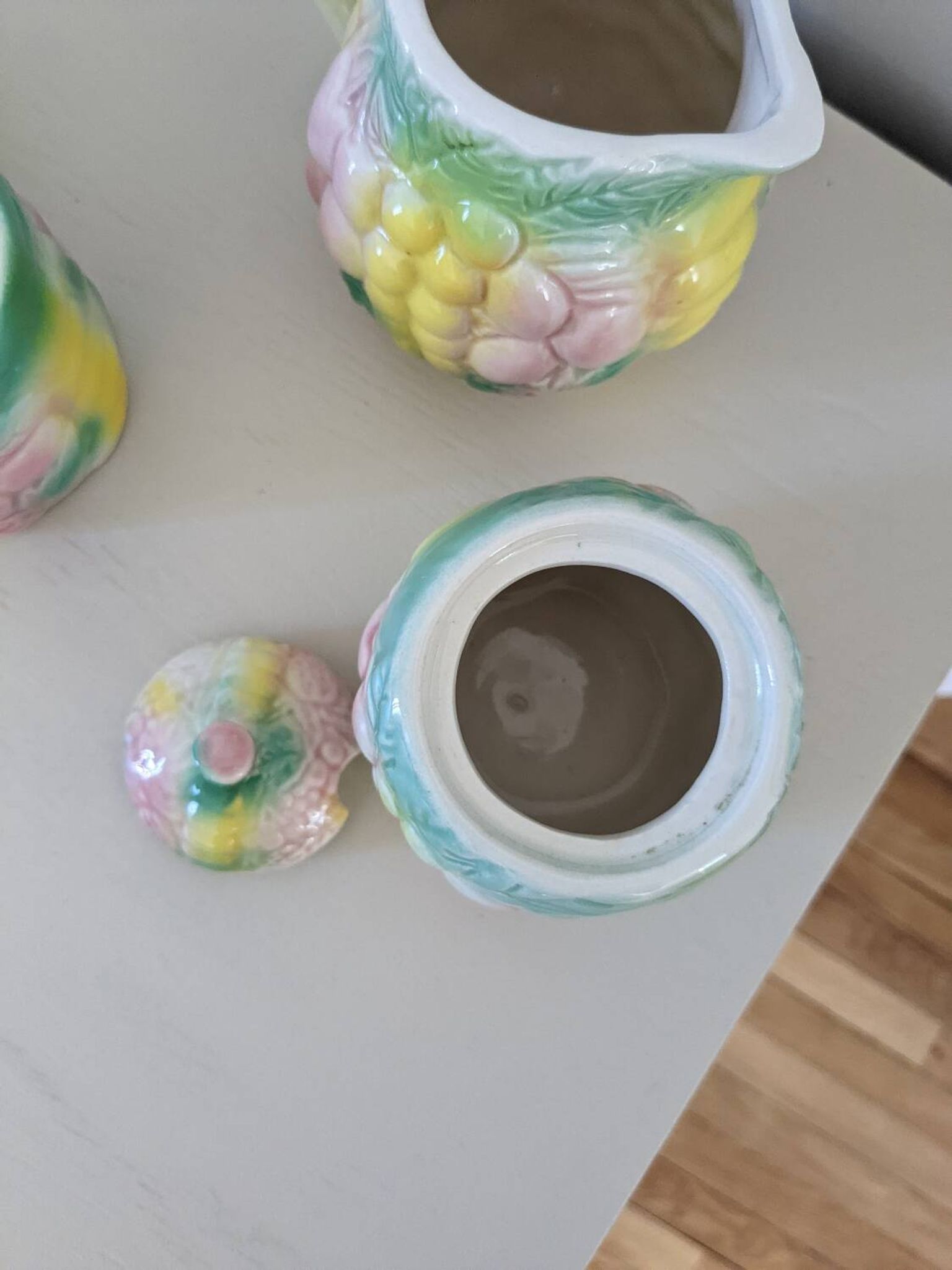 Coffee set in earthenware