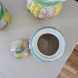 Ensemble à café en barbotine