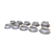 Lot de 11 tasses et 12 soucoupes en porcelaine Seltmann Weiden