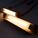 Lot of 3 brass painting wall light