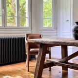Table de ferme chene ancien tower - 200 cm de long