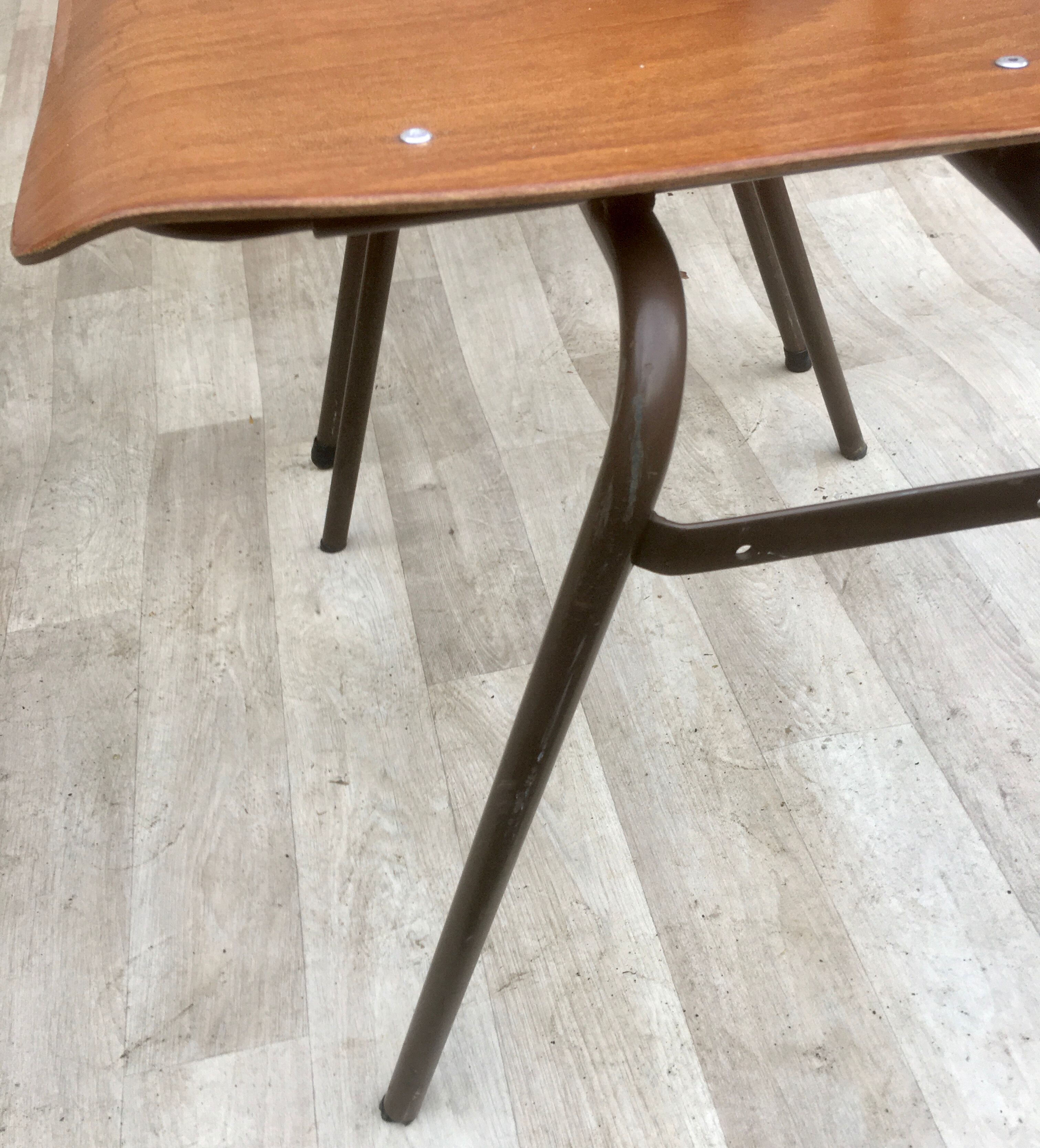 Set of 6 vintage Dutch Marko chairs