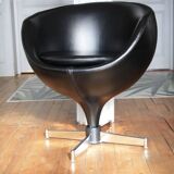 Luna armchair by Pierre Guariche for Meurop, swivel