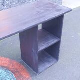 Modernist solid wood console