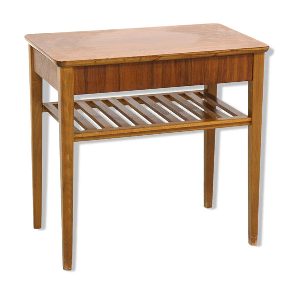 Table de chevet en teck, suède, 1960