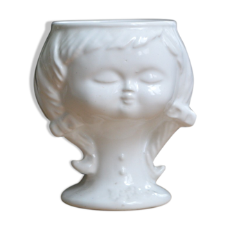 Vintage head pot cover