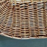 Vintage Rattan Serving Tray
